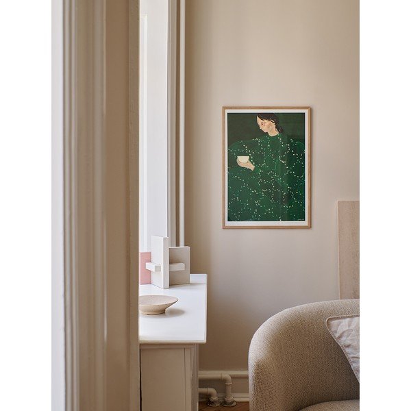 Plakāts 30x40 cm Coffee Alone At Place De Clichy – Sofia Lind – The Poster Club-image-1