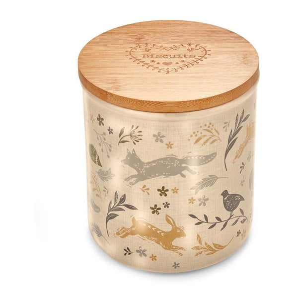 Keramikas cepumu trauks ar bambusa vāku Cooksmart ® Woodland