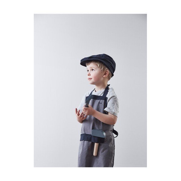 Pelēks bērnu celtnieka kostīms ar cepurīti Flexa Play Builder´s Costume-image-2
