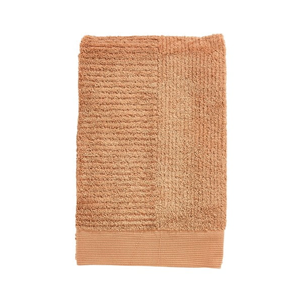 Dzeltens frotē kokvilnas dvielis 70x140 cm Classic – Zone