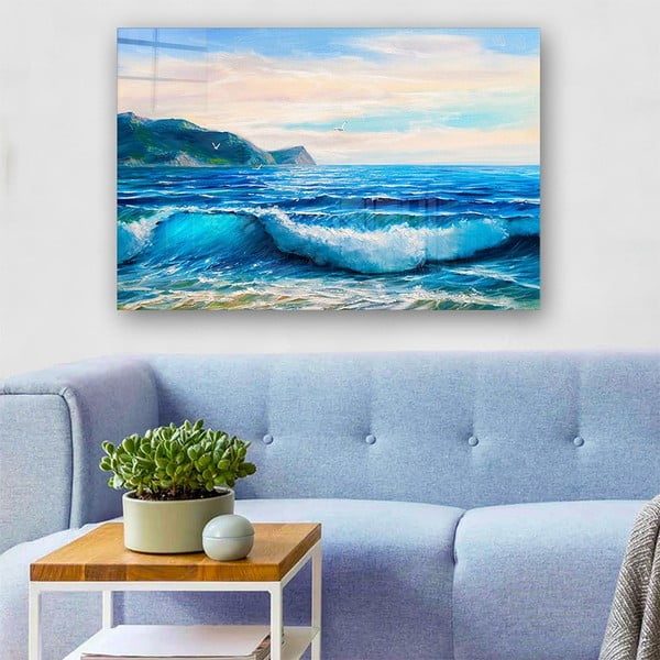 Stikla glezna 100x70 cm Horizon – Wallity-image-1