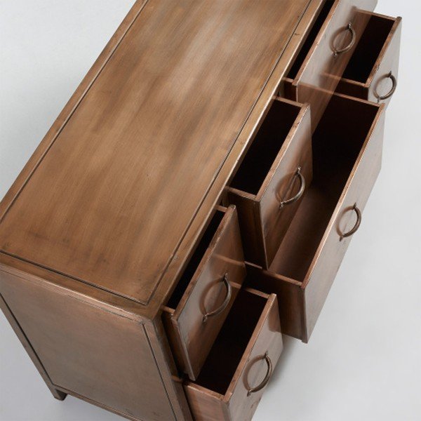 Metāla vara krāsas kumode La Forma Elma-image-1