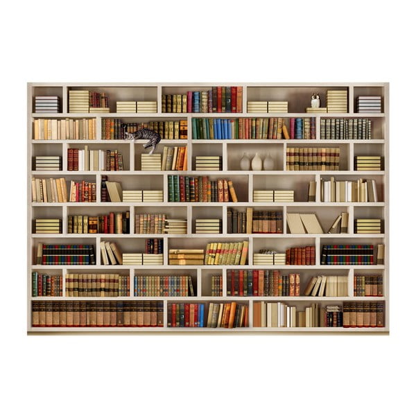Lielformāta tapetes Artgeist Home Library, 400 x 280 cm