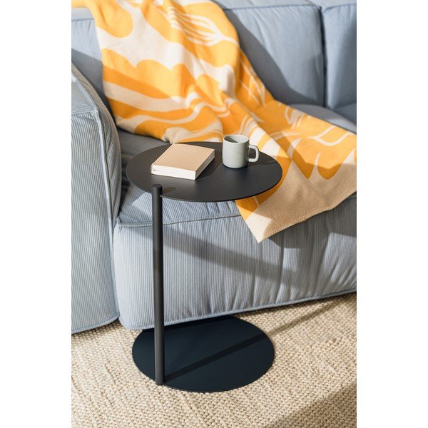 Tērauda apaļš sānu galdiņš 41x40 cm Ande – noo.ma-image-3