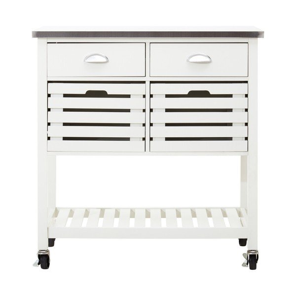 Servēšanas galdiņš uz riteņiem 46x86 cm Frankfurt – Premier Housewares-image-1