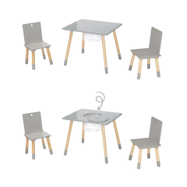 Bērnu mēbeļu komplekts (3 gab.) – Roba-image-4