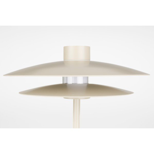 Bēša metāla galda lampa (augstums 32 cm) Wubbo – White Label-image-4