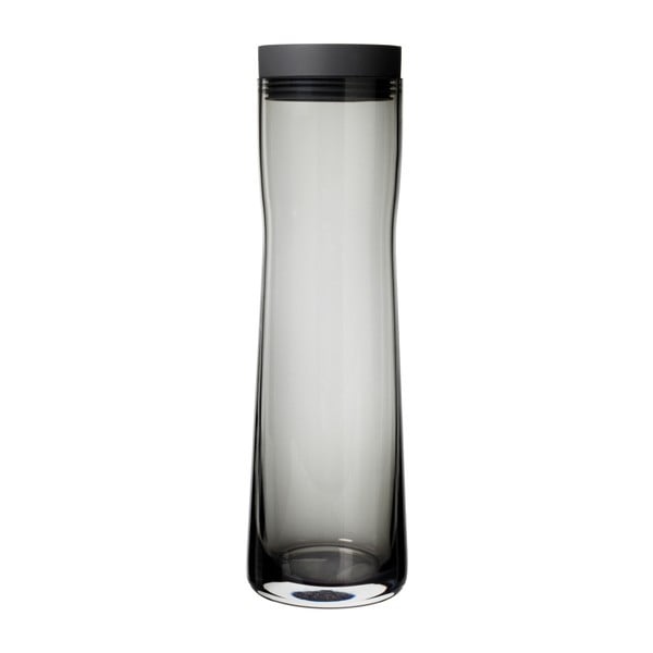 Melna stikla ūdens karafe Blomus Splash, 1 l