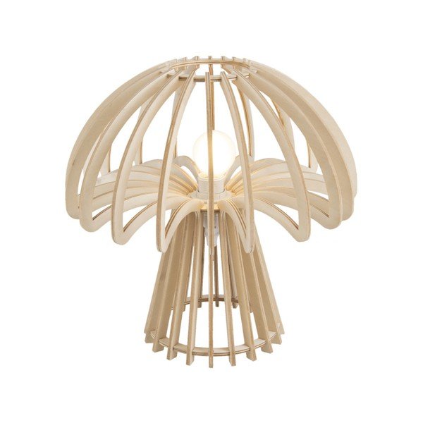 Leitmotiv Tradicionālā sēņu saliekamā koka galda lampa-image-2