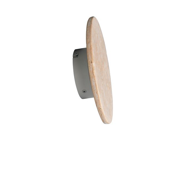 Matēti balta akmens LED sienas lampa ar regulējamu spilgtumu Bobbin – Trio Select-image-4