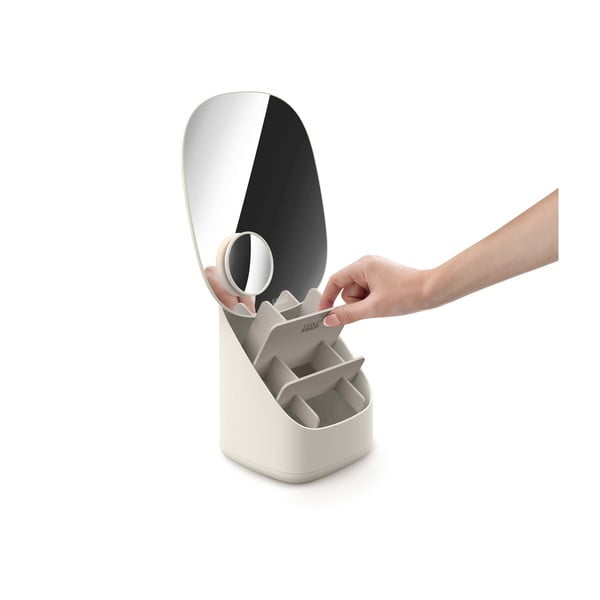 Kosmētikas palielināmais spogulis (3x) 18,5x23 cm Viva – Joseph Joseph-image-4