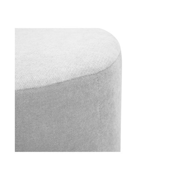 Gaiši pelēks pufs Kooko Home Motion, ø 40 cm-image-3