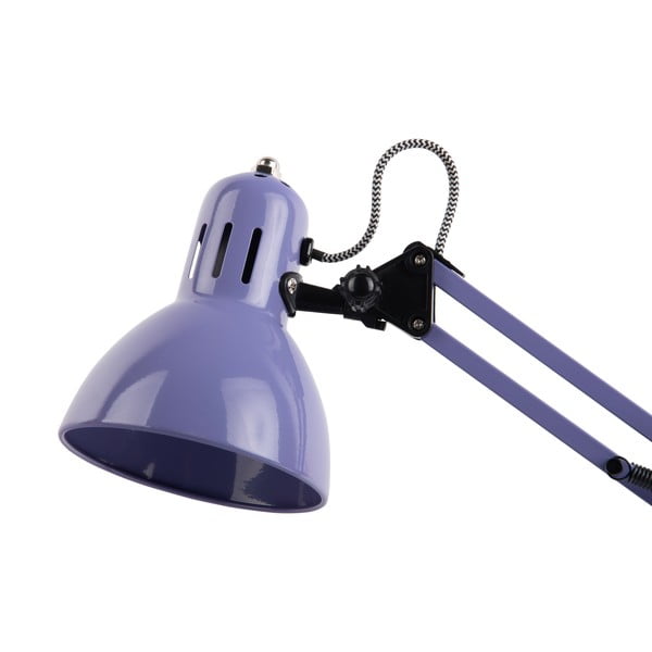 Violeta galda lampa ar metāla abažūru (augstums 52 cm) Funky Hobby – Leitmotiv-image-3