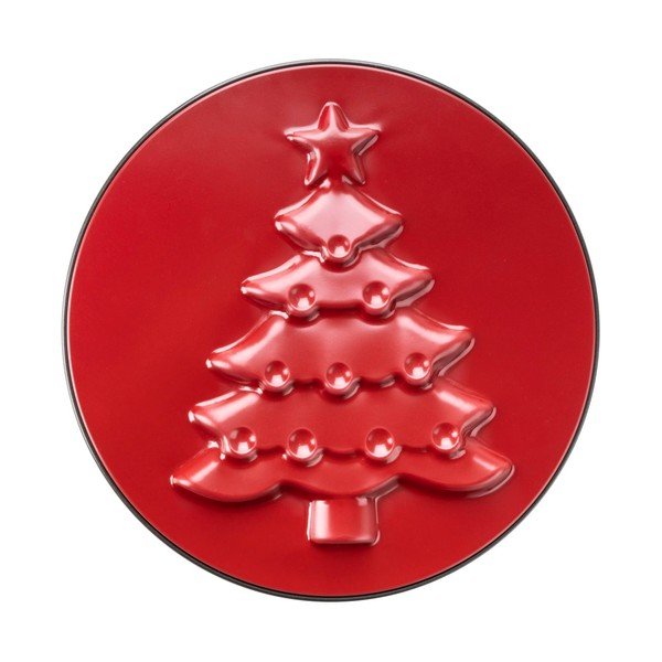 Sarkana tērauda kūku veidne Zenker Sparkling Christmas, ø 26 cm-image-3