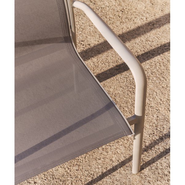 Krēmkrāsas dārza krēsls Luri – Kave Home-image-4