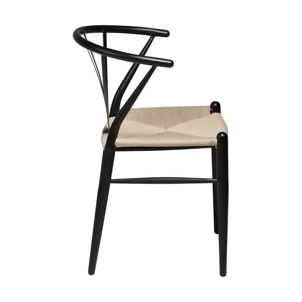 Melns pusdienu krēsls DAN-FORM Dānija Delta-image-1