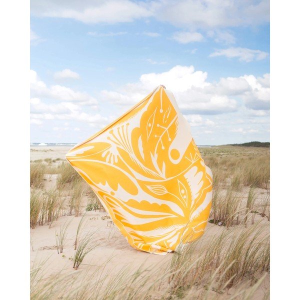 Dzeltens pleds 165x200 cm Lino – noo.ma-image-1