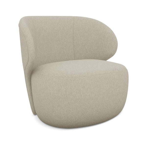 Bēšs atpūtas krēsls Kama – Makamii