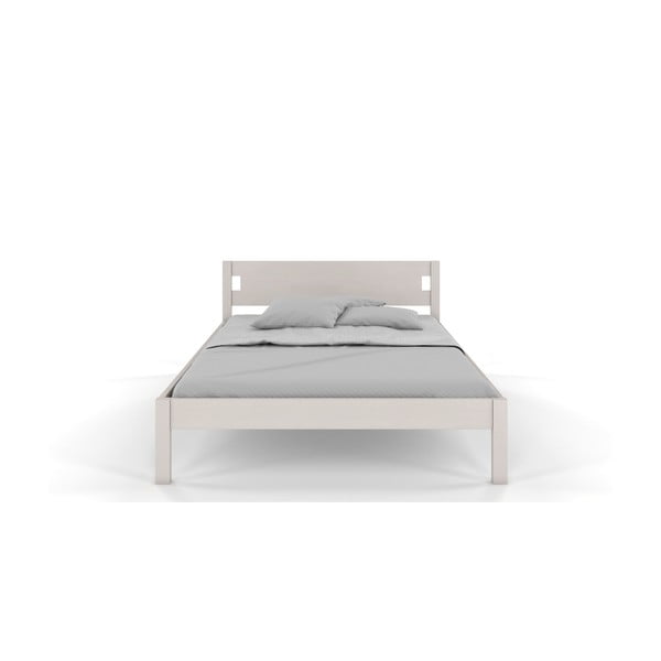 Balta priedes koka divguļamā gulta 180x200 cm Laxbaken – Skandica-image-1