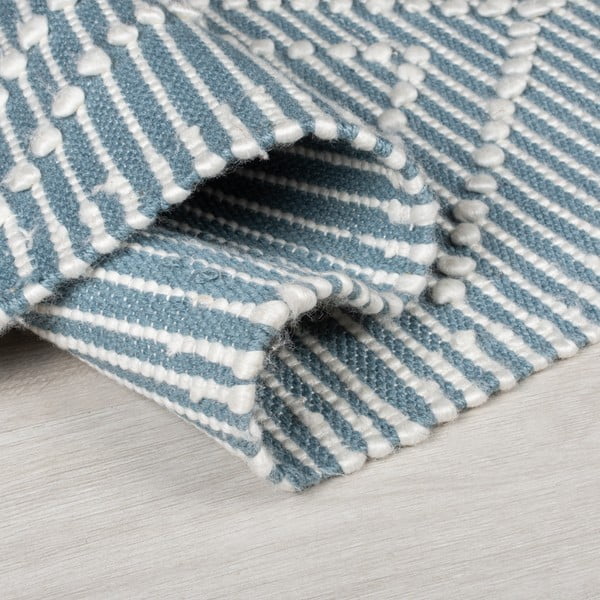 Zils paklājs 230x160 cm Loop Robyn – Flair Rugs-image-3