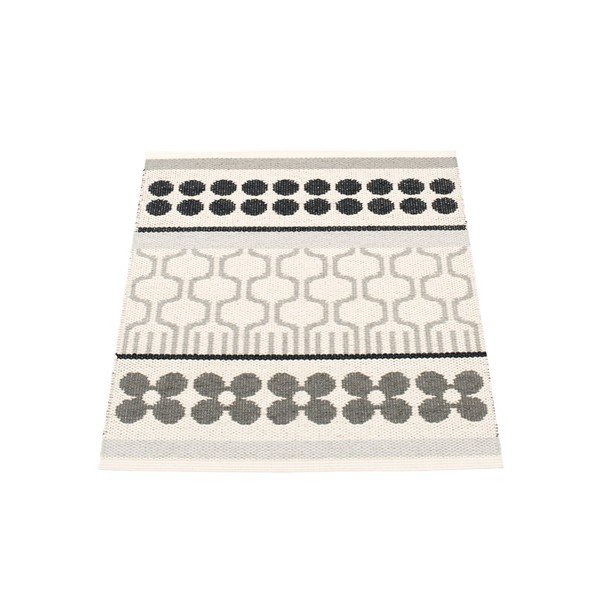 Pelēks/krēmkrāsas iekštelpu un āra paklājs 70x90 cm Asta Warm Grey – Pappelina-image-1