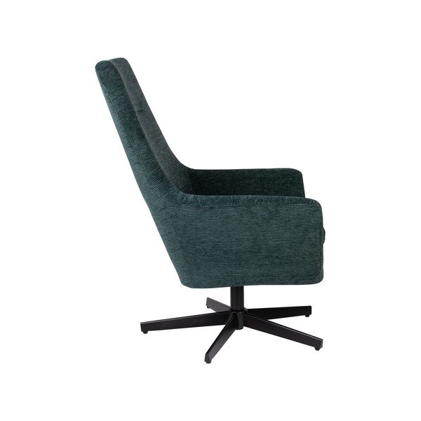 Tumši zaļš atpūtas krēsls Bruno – White Label-image-3