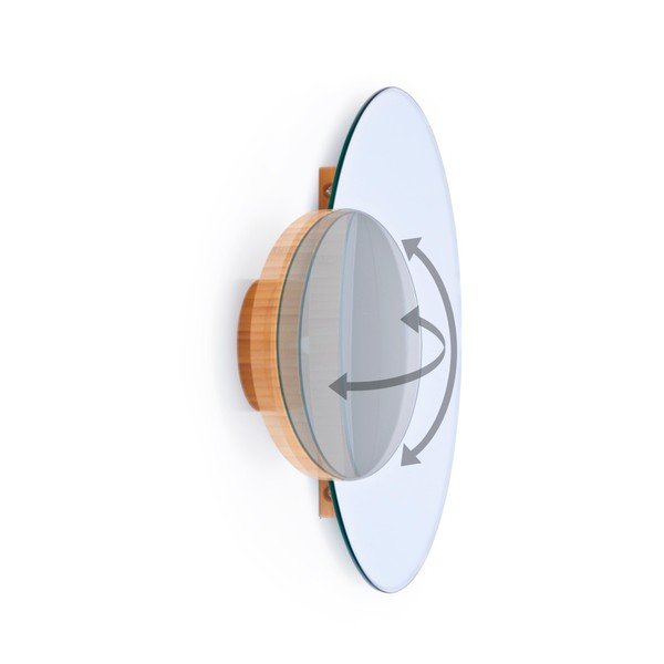 Sienas spogulis Wireworks Eclipse Bamboo-image-3