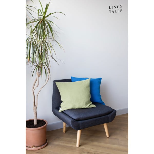 Lina spilvendrāna 40x40 cm Sage – Linen Tales-image-1