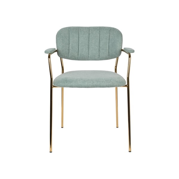 Gaiši zaļi pusdienu krēsli (2 gab.) Jolien – White Label-image-2