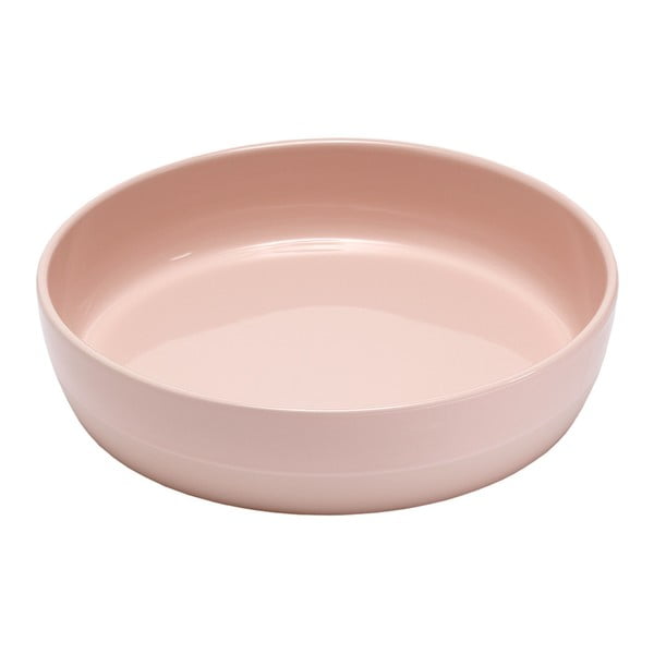 Pasteliski rozā keramikas cepamais trauks Ladelle Dipped, Ø 24 cm