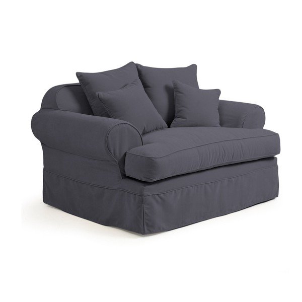 Antracīta pelēks krēsls Max Winzer Hermine-image-2