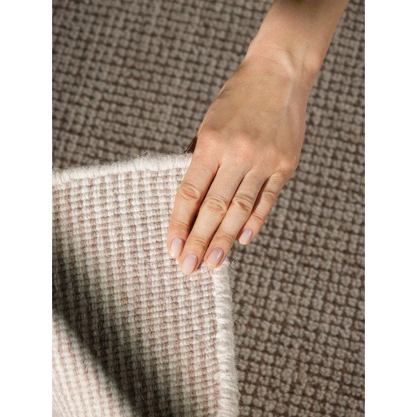 Krēmkrāsas ar rokām darināts vilnas paklājs 160x230 cm Greenwich – Ted Baker-image-3