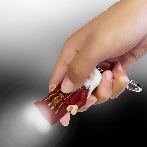 Sarkans atslēgu piekariņš ar lukturīti Harry Potter Professor Dumbledore – LEGO®-image-1