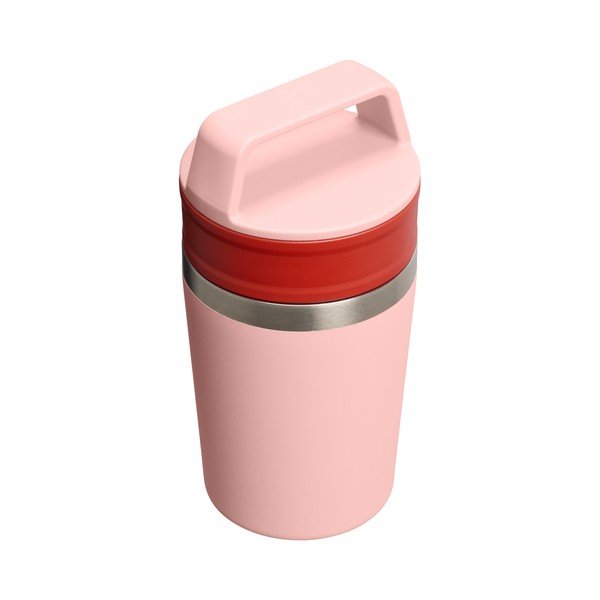 Persiku oranža nerūsējošā tērauda termokrūze 230 ml Café-To-Go Travel Mug Peach Rose – Stanley-image-2