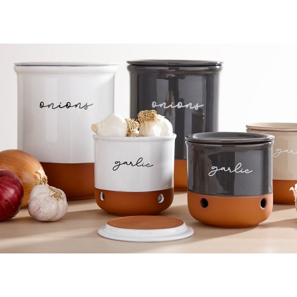 Terakotas konteiners sīpoliem un ķiplokiem Eco – Ladelle-image-2