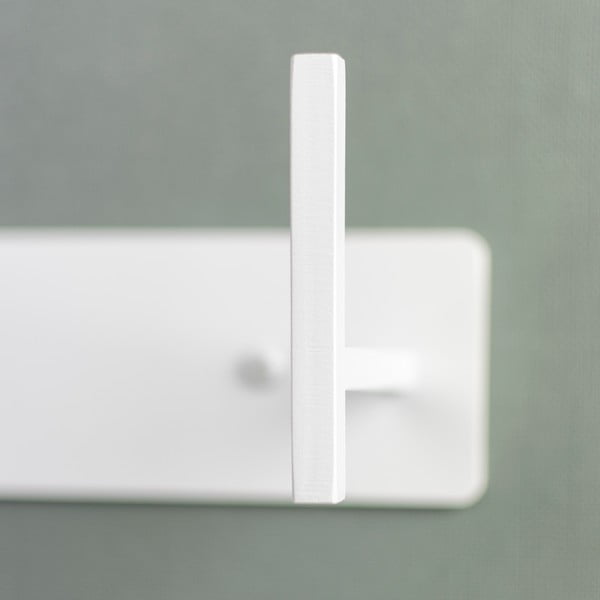 Balts metāla sienas pakaramais 44 cm Chapman – Spinder Design-image-4