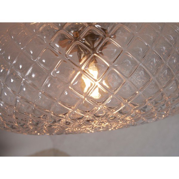 Bēša griestu lampa ar stikla abažūru ø 44 cm Venice – it's about RoMi-image-3