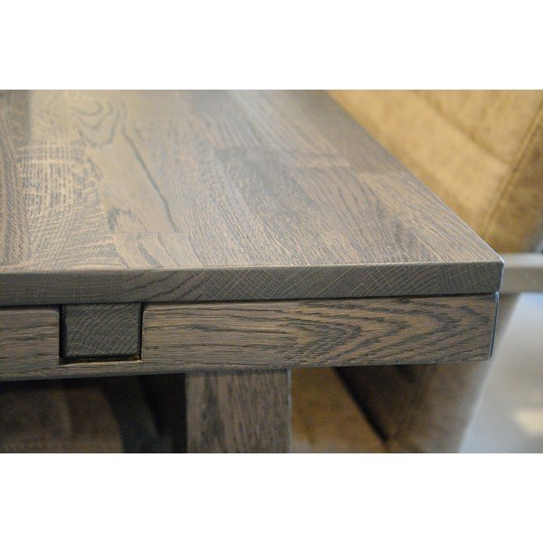 Tumši brūns ozolkoka ēdamgalds Rowico Brooklyn, 170 x 95 cm-image-2