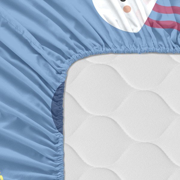 Bērnu kokvilnas palags Happynois Yellow Submarine, 120 x 60 cm-image-2