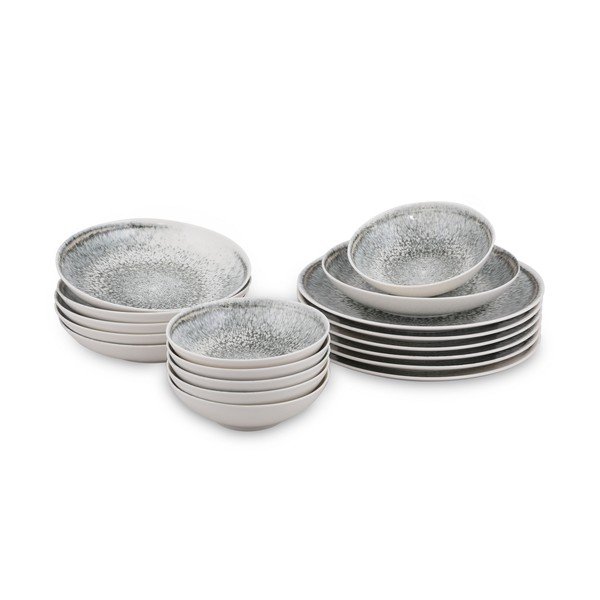 Porcelāna trauku komplekts (18 gab.) Güral Porselen Midnight Sky-image-2