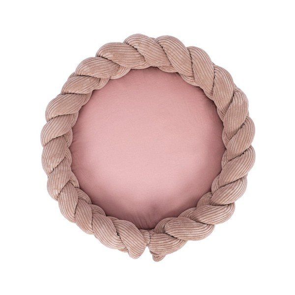 Rozā zīdaiņu ligzdiņa 100x100 cm – Meowbaby