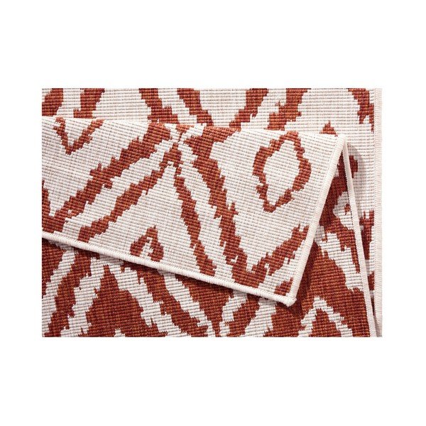Sarkanbalts āra paklājs NORTHRUGS Rio, 80 x 150 cm-image-3