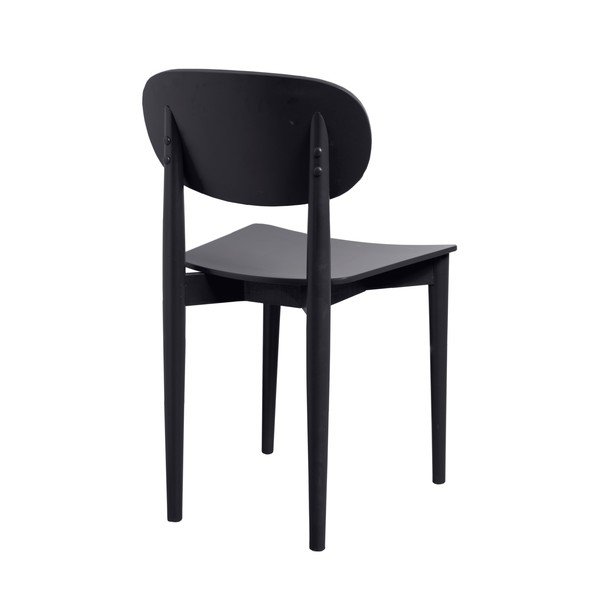 Melns pusdienu krēsls – Really Nice Things-image-2