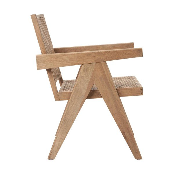 Krēsls ar Vīnes trikotāžas audumu Sissi – Westwing Collection-image-3