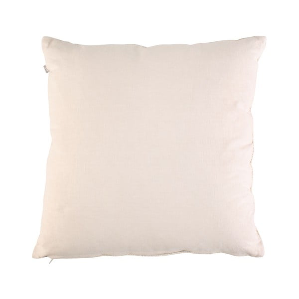 Bēši balts kokvilnas spilvens PT LIVING Tīkls, 45 x 45 cm-image-2