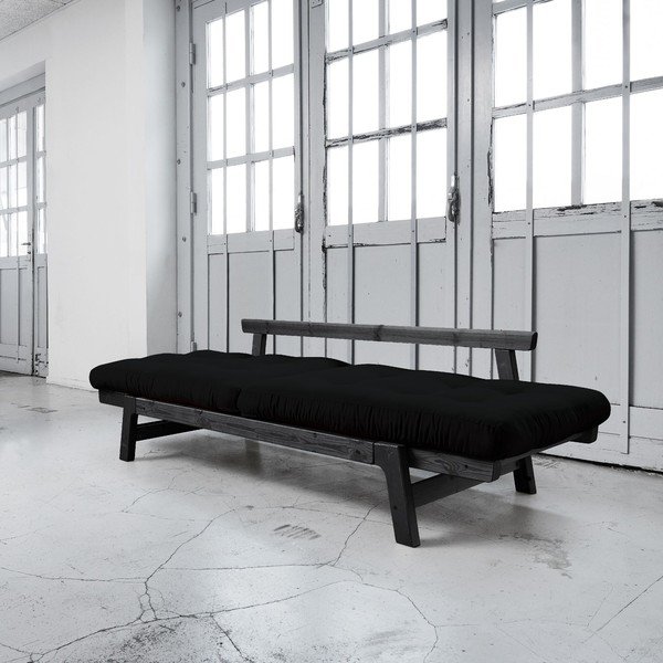Dīvāns gulta Karup Step Black Duro-image-3