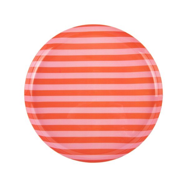 Oranžs/gaiši rozā dzelzs šķīvis ø 30 cm Animado – PT LIVING-image-2