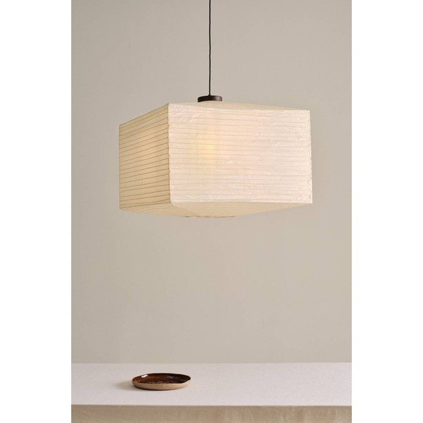 Bēša papīra piekaramā lampa ø 70 cm Signe – Jotex-image-1