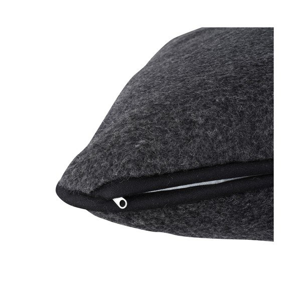 Melns merino vilnas spilvens Native Natural, 40 x 70 cm-image-1