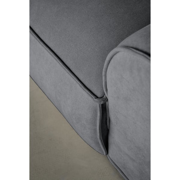 Pelēks modulārais dīvāns (ar kreiso stūri) Flex Felix – Miuform-image-4